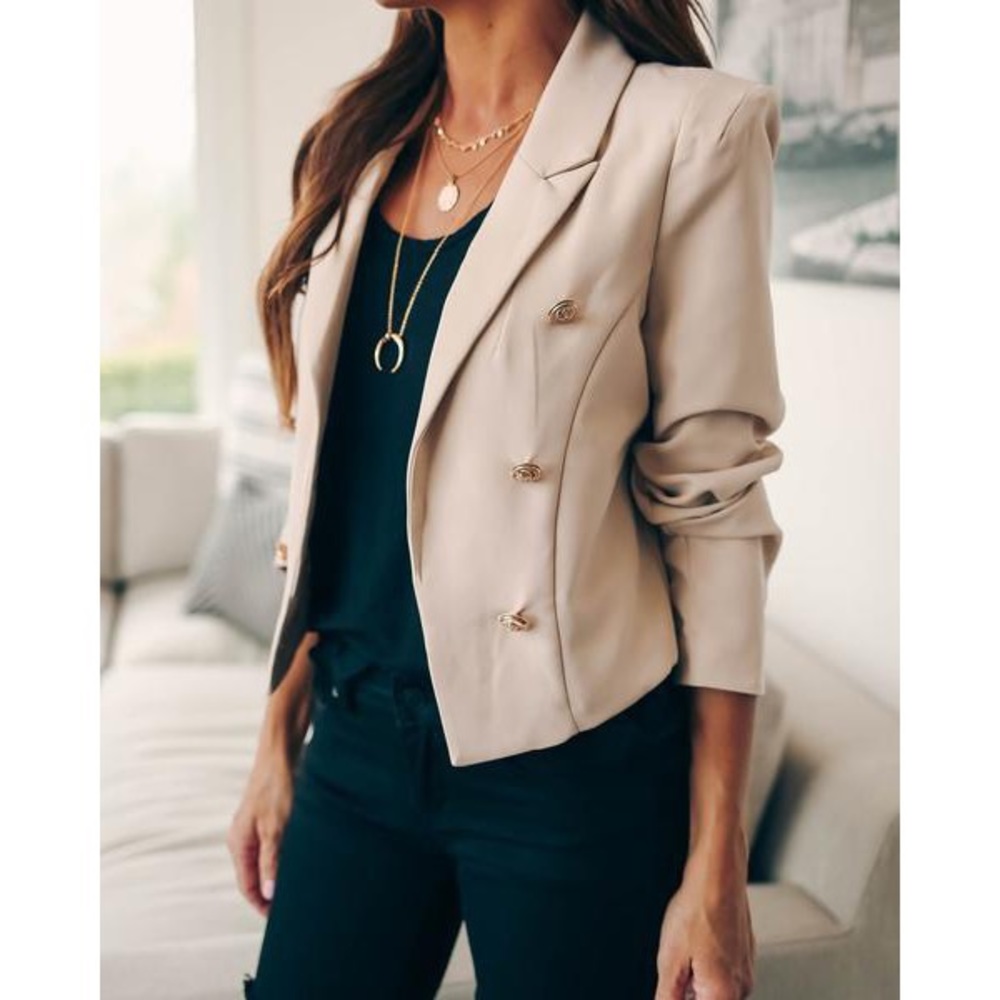 NWT Vici Tan Blazer 💕💜